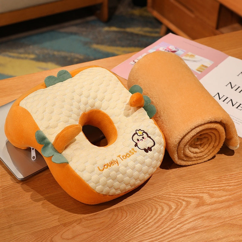 HKM-588435 Ice Silk Afternoon Nap Pillow for Students and Office Use, Available in Multiple Animal Designs and Sizes