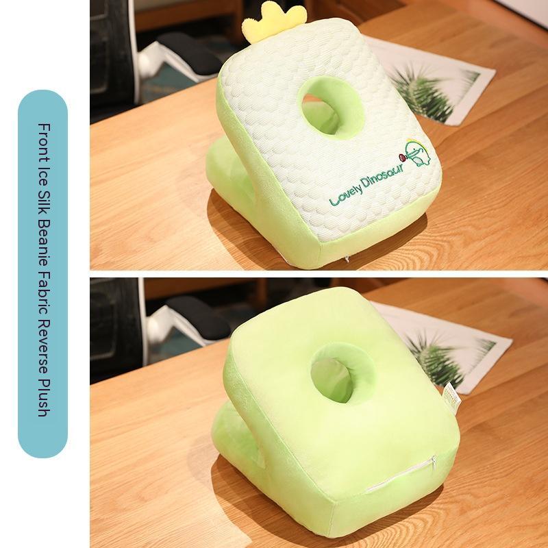 HKM-588435 Ice Silk Afternoon Nap Pillow for Students and Office Use, Available in Multiple Animal Designs and Sizes