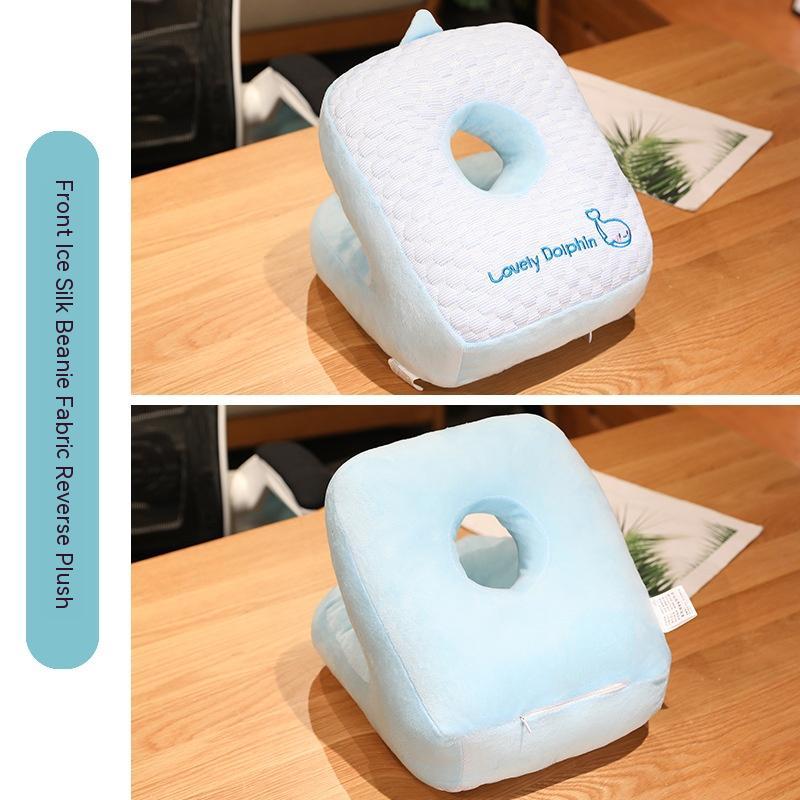HKM-588435 Ice Silk Afternoon Nap Pillow for Students and Office Use, Available in Multiple Animal Designs and Sizes
