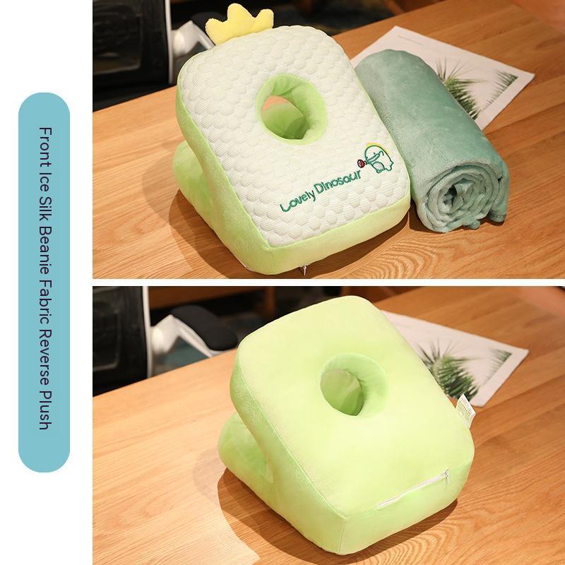 HKM-588435 Ice Silk Afternoon Nap Pillow for Students and Office Use, Available in Multiple Animal Designs and Sizes
