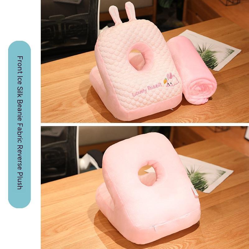 HKM-588435 Ice Silk Afternoon Nap Pillow for Students and Office Use, Available in Multiple Animal Designs and Sizes
