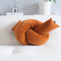 HKM-588627 Nordic Modern Minimalist Houndstooth Plush Pillow Cushion with Removable Cover
