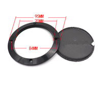 HKM-588691 Car Subwoofer Speaker Protective Cover - Metal & ABS, 2 to 10 inch Models, Black Finish