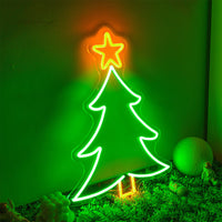 HKM-589075 Christmas Tree Neon Atmosphere Light for Indoor and Outdoor Decoration