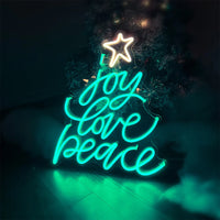 HKM-589075 Christmas Tree Neon Atmosphere Light for Indoor and Outdoor Decoration