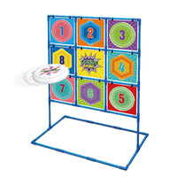 HKM-589267 Outdoor Sports Toy Set with Mini Fitness Flying Disc and Basketball Board for Ages 5 and Up