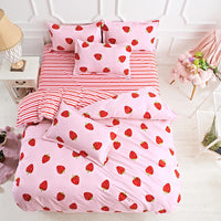 HKM-589395 Cartoon Animation Series Bedding Set - 4 Pieces for Various Bed Sizes