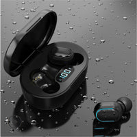 HKM-589523 Wireless Mini In-Ear Bluetooth Headset with Battery Display and Voice Control