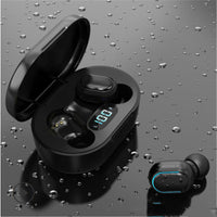 HKM-589523 Wireless Mini In-Ear Bluetooth Headset with Battery Display and Voice Control