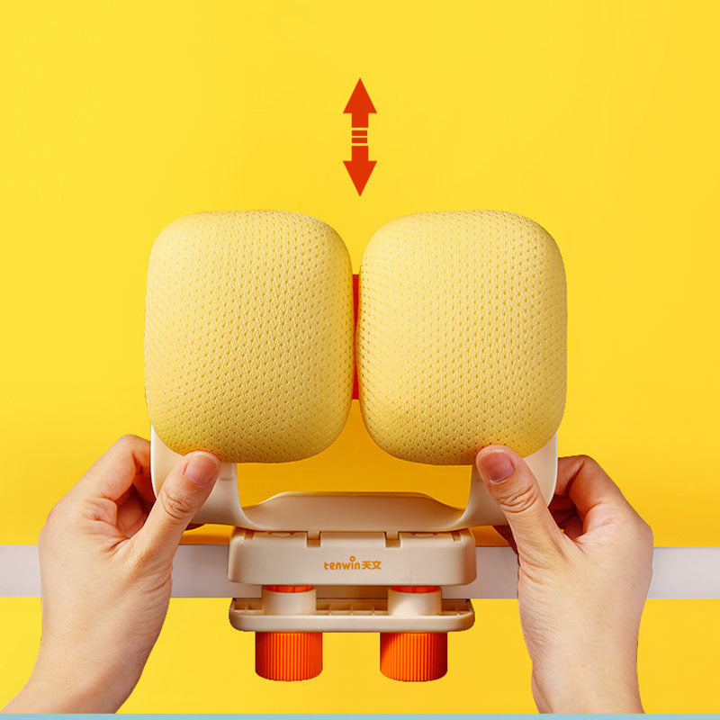 HKM-589587 Posture Corrector Pillow for Kids - Sitting Support Device - Available in Strawberry Powder, Dynamic Yellow, Sky Blue