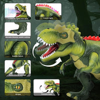 HKM-589587 Remote Control Walking T-Rex Dinosaur Toy with Dancing and Head-Shaking Features