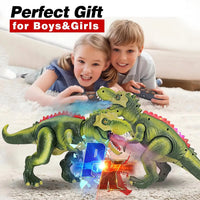 HKM-589587 Remote Control Walking T-Rex Dinosaur Toy with Dancing and Head-Shaking Features