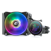 HKM-589651 Kirin 240 CPU Water Cooling Radiator with ARGB Fan - Ultra-Quiet Hydraulic Cooling Solution