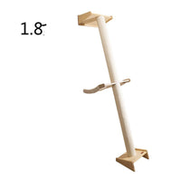 HKM-589779 Solid Wood Cat Climbing Frame with Multiple Platform Sizes and Styles for Indoor Cats