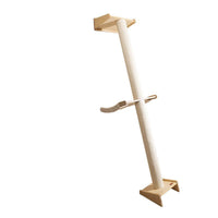HKM-589779 Solid Wood Cat Climbing Frame with Multiple Platform Sizes and Styles for Indoor Cats