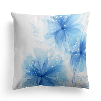 HKM-589843 Modern Minimalist Marble Texture Short Pillowcase, Super Soft Plush Cushion Cover 45x45 cm