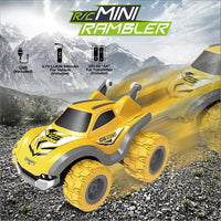 HKM-590035 360 Degree Remote Control Stunt Car - Standing Driving Electric Toy for Kids Ages 5+