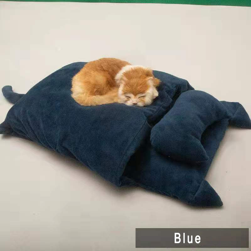 HKM-590163 Cat Litter Winter Warm Japanese Cat Sleeping Bag