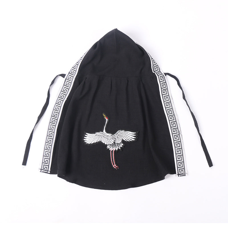 HKM-590227 Small Dog Dragon Robe - Casual Cotton Anti-Hair Clothing in White