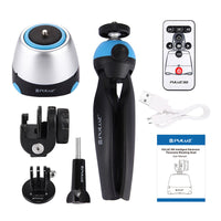 HKM-590355 360-Degree Electric Remote Control Gimbal with 9-Hour Battery Life, Bluetooth V3.0, ABS & Rubber Materials