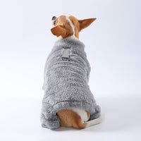 HKM-590355 Cozy Polyester Pet Jacket in Solid Colors – XS to XL Sizes Available