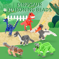 HKM-590355 DIY Rainbow Ironing Bead Craft Set - 3000 Pieces for Kids Ages 6 and Up