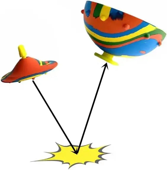 HKM-590419 Custom Hip Hop Jumping Fidget Spinner Toy for Fun and Stress Relief, Ages 5 and Up