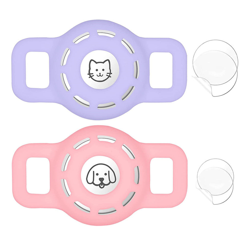 HKM-590483 Airtag Protective Sleeve with Loss-Proof Design for Pet Collars