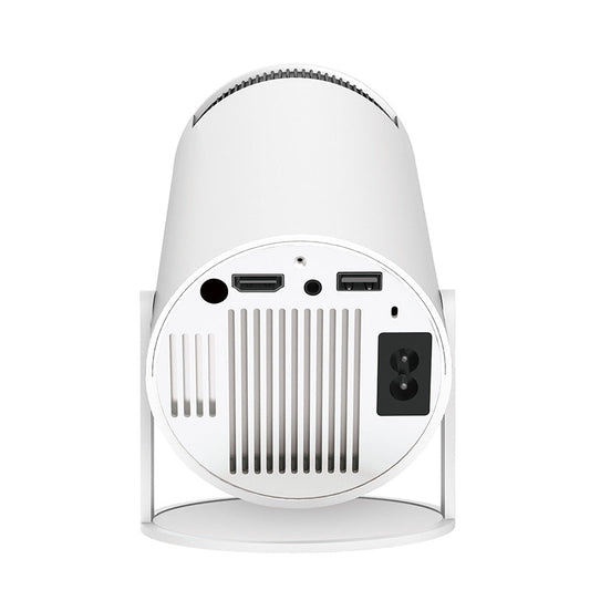 HKM-590483 Portable 4K Intelligent Projector with Wireless Connectivity, Supports Mobile Devices and Large-Screen Viewing