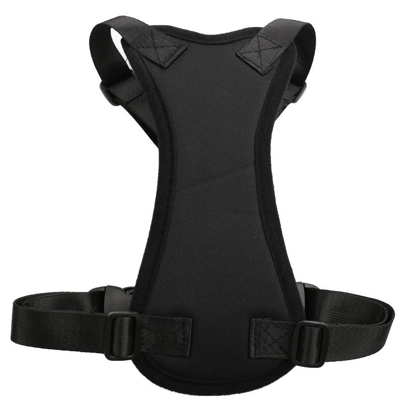 HKM-590611 Adjustable Pet Car Safety Harness for Secure Travel - Compatible with Most Vehicle Seat Belts