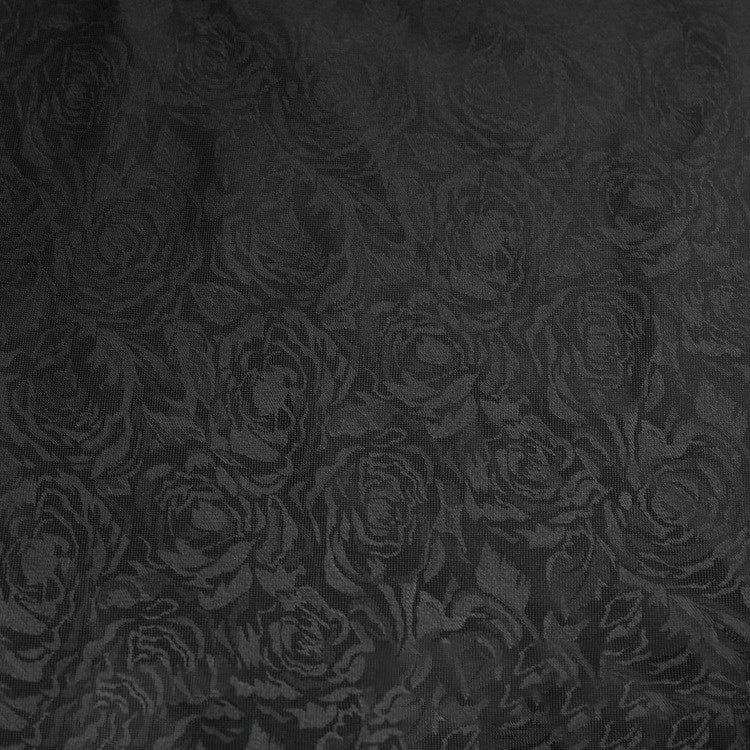 HKM-590611 Jacquard Floral Fabric for Home Textiles and Costumes - Hibiscus Series, 100% Polyester, 150cm Width