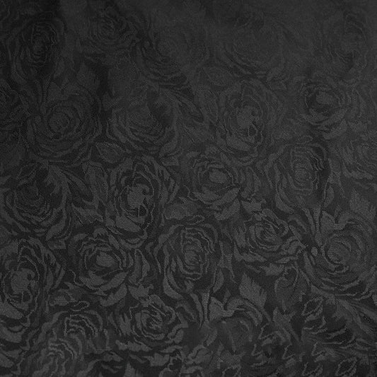 HKM-590611 Jacquard Floral Fabric for Home Textiles and Costumes - Hibiscus Series, 100% Polyester, 150cm Width