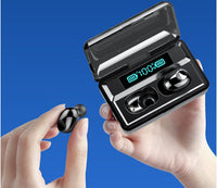HKM-590675 Mini Invisible Wireless Bluetooth Headset with Long Battery Life and Quick Charging