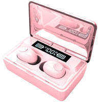 HKM-590675 Mini Invisible Wireless Bluetooth Headset with Long Battery Life and Quick Charging