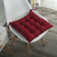 HKM-590675 Thickened Solid Color Seat Cushion Mat for Dining and Office Use, 40x40cm