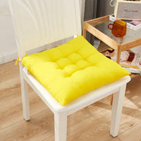 HKM-590675 Thickened Solid Color Seat Cushion Mat for Dining and Office Use, 40x40cm