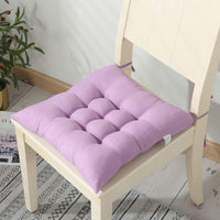 HKM-590675 Thickened Solid Color Seat Cushion Mat for Dining and Office Use, 40x40cm