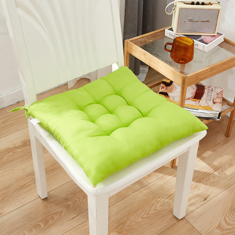 HKM-590675 Thickened Solid Color Seat Cushion Mat for Dining and Office Use, 40x40cm