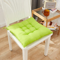 HKM-590675 Thickened Solid Color Seat Cushion Mat for Dining and Office Use, 40x40cm