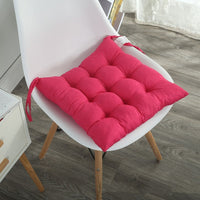 HKM-590675 Thickened Solid Color Seat Cushion Mat for Dining and Office Use, 40x40cm