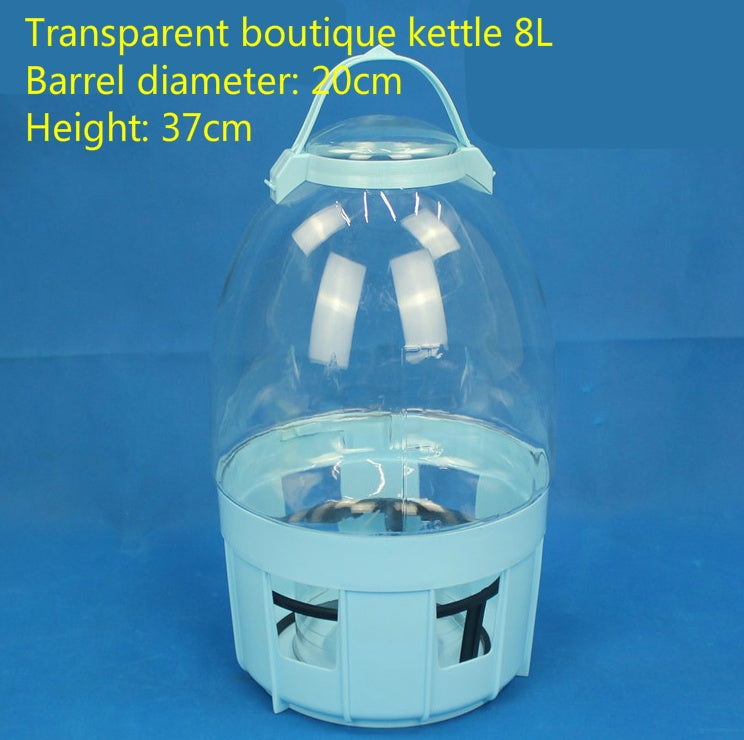 HKM-590867 Automatic Constant Temperature Water Dispenser for Pigeons and Birds, Easy Clean Design