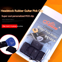 HKM-591123 Silicone Guitar Plectrum Holder for Enhanced Grip and Storage