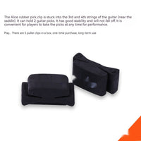 HKM-591123 Silicone Guitar Plectrum Holder for Enhanced Grip and Storage