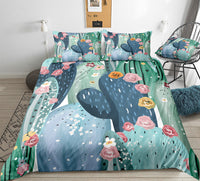 HKM-591251 Soft Microfiber Brushed Cloth Bedding Set with High Color Fastness