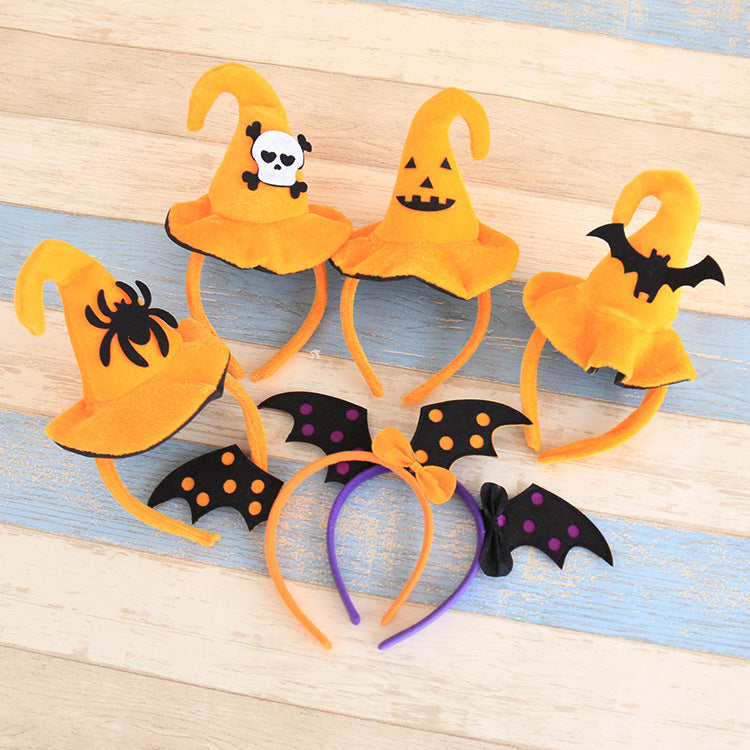 HKM-591379 Halloween Themed Headband for Adults and Children, Size 17x27cm