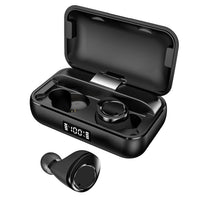 HKM-591827 Touch Control True Wireless Bluetooth Headset with 3000mAh Charging Case and 65mAh Earbuds Battery