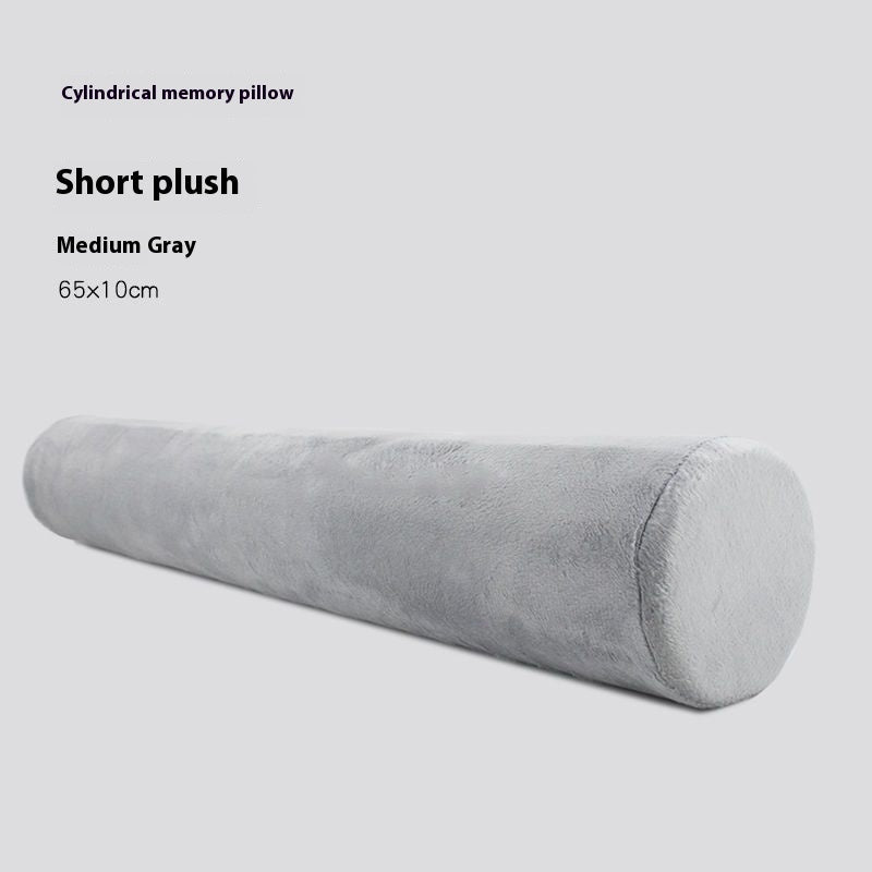 HKM-591891 Memory Foam Cylindrical Pillow with Pillowcase in Various Colors