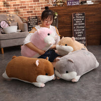 HKM-592211 Cute Hamster Pillow in Soft Cotton with PP Cotton Filling