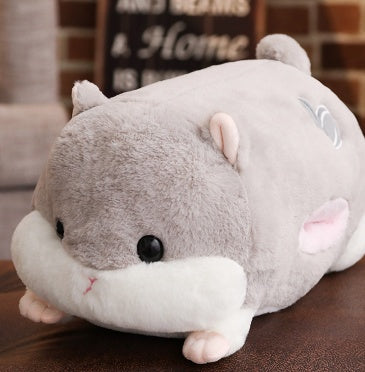 HKM-592211 Cute Hamster Pillow in Soft Cotton with PP Cotton Filling