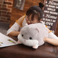 HKM-592211 Cute Hamster Pillow in Soft Cotton with PP Cotton Filling